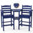 Tall Adirondack Chairs With Removable Double Connecting Trays (Set Of 2)-253257049