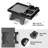 2 In 1 Sofa Armrest Table With Sliding And Removable Double Cup Holder - Foldable Sofa Armchair Storage Box