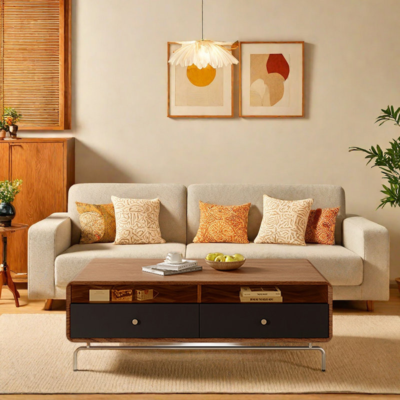 Table basse minimaliste moderne de style médiéval