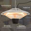Aaleya Electric Hanging Patio Heater