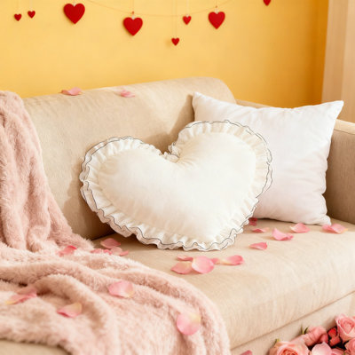 Housse de coussin Valentines Heart