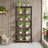 70.87" Tall Industrial Bookshelf, 6-Tier Vintage Brown Bookcase Open Shelvesfor Apartment, Office & Living Room