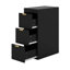 Armoire murale murale flottante avec ligne décorative, armoire latérale de 12 pouces avec tiroirs-120677789