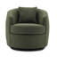 Fauteuil d'appoint pivotant Modern Boucle-793861880