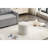 Velvet Footrest Stool - 16.78"X16.78"X18.5", 10.1Lbs, Foam Filled, Enhances Look Of Bedroom And Living Room With Soft Covering For-1589329813