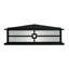 Luminaire à fixation sur piqûre câblée à 1 lumière H 8,5 po Seneca