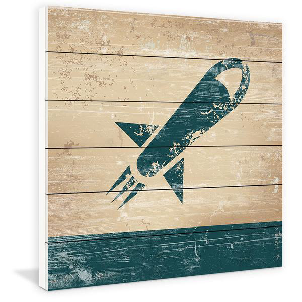 No Frame Print on Wood, 61cm H x 61cm W