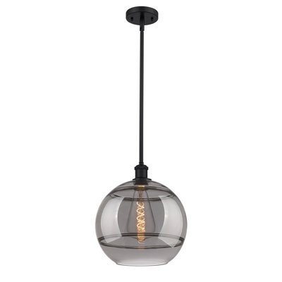 Ballston Bienes 1 Light 10" Stem Hung Mini Pendant-516-G556