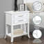 Johnessa 2 Drawer End Table with Shelf with Solid Wood Legs-1714760258