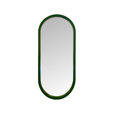 Osman Glossy Wild Green Wall Mirror