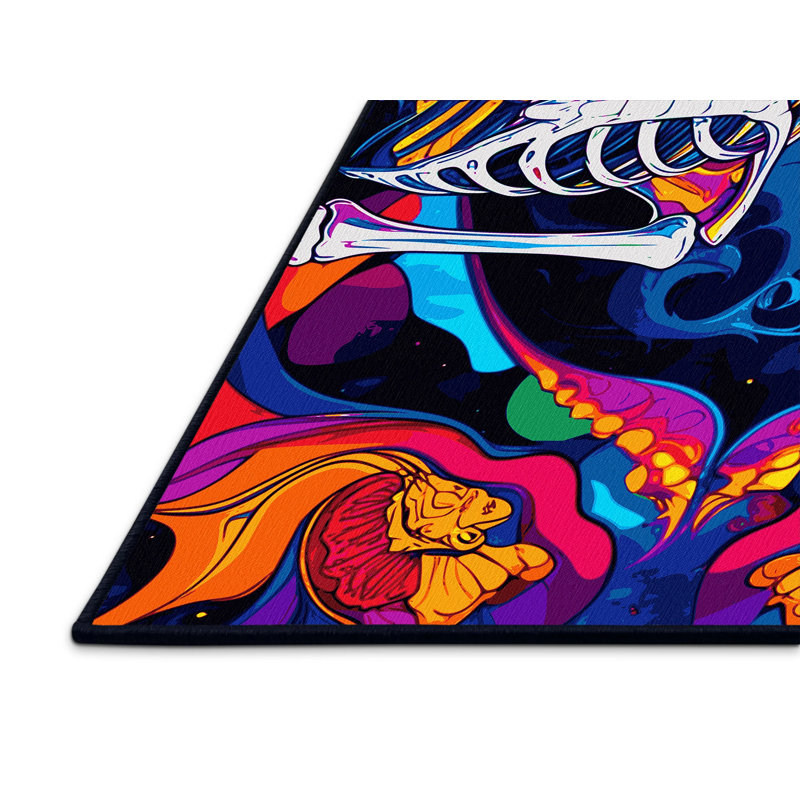 Tapis Neon Infinity, Rectangulaire 2 pi x 3 pi