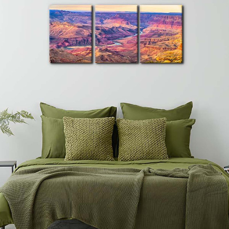 3 Piece Wrapped Canvas Print