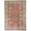Hand Knotted Wool Area Rug in Red