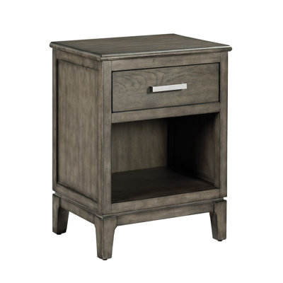 Gennadi 22'' W Solid Wood Nightstand