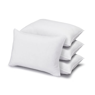 Exquisite Hotel Signature Microfiber Pillow, Firm Density