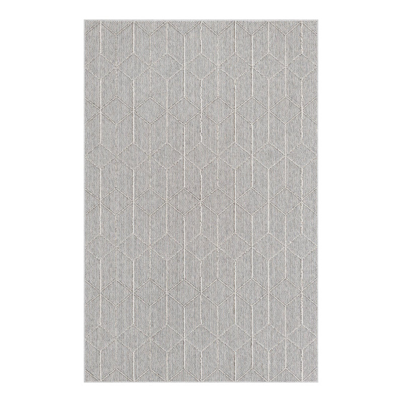 Indoor/Outdoor Trellis Area Rug, Rectangle 5'3" x 8'