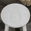 Repose-pieds Shyloh, tabouret en bois-826482798