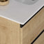 Duo 24" Single Vanity With Integrated Ceramic Top-1970241989-1968841026-1948286990