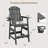 Valjean Outdoor Tall Adirondack Chair-318959704