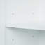 Wide Bathroom Storage - 4 Doors White Metal Handles And Ample Space Cabinet Material For Stability