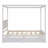 Full Size Canopy Bed With Drawers-1451939885