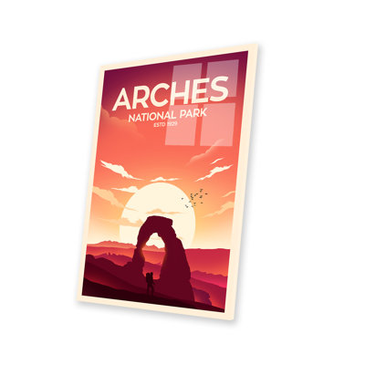 Arches National Park sur plastique / acrylique par Studio Inception, peinture
