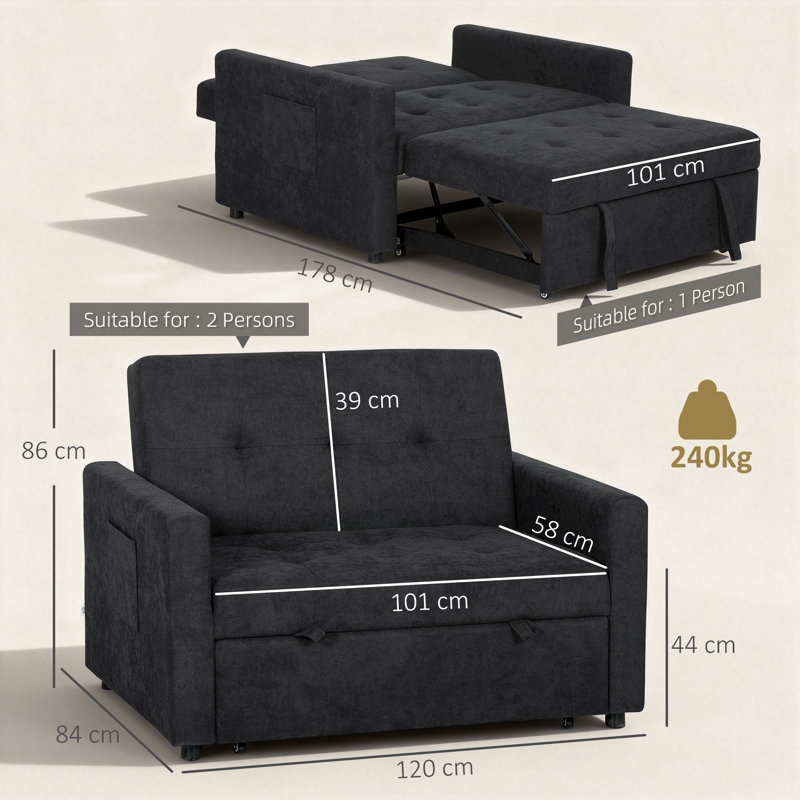 2 Seater Sleeper