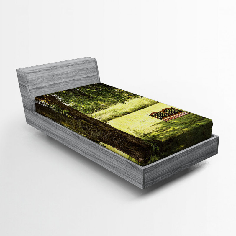 Microfiber Fitted Sheet, Twin Fitted Sheet