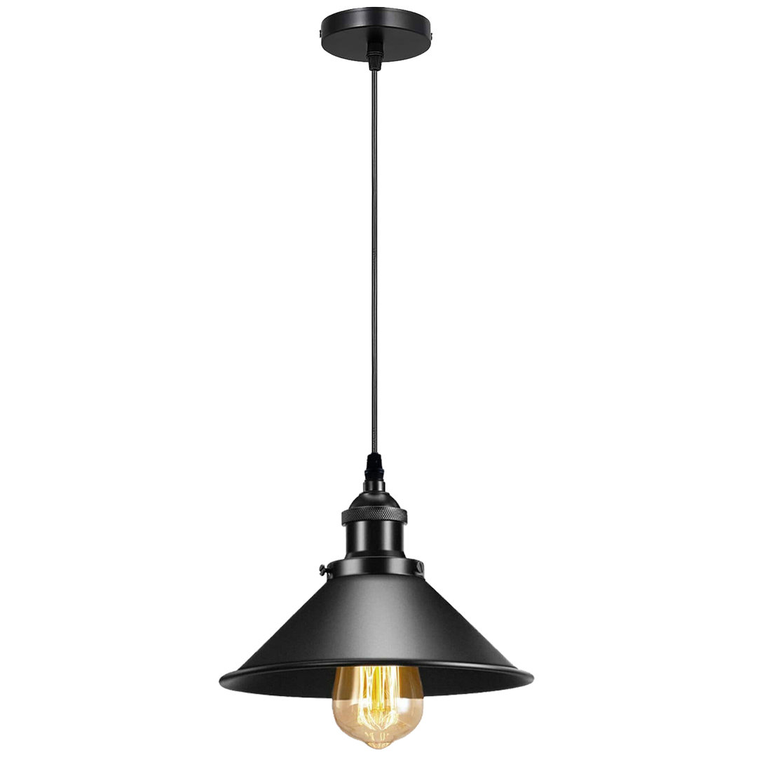 Aahil 1 - Light Black Single Pendant