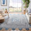 Tapis en jute de coton tissé à la main Cormier-344139095