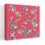 Swimming Koi Pattern Colorful Vibrant Contemporary Fish Nature Wall Art Print 1 Piece Wrapped Canvas Wall Art-958025603