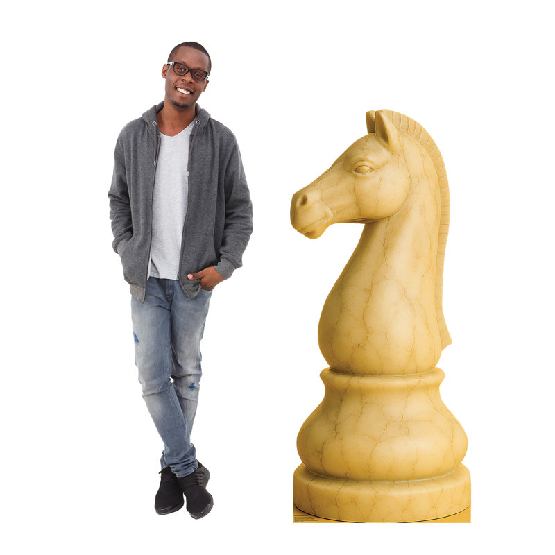 Chess Knight - blanc