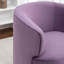 Fauteuil demi-tonneau pivotant rembourré Tybias-1288615242