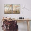 "Cadre abstrait de la nature abstraite" par Vanna Lam, 2 pièces sur toile-284492358