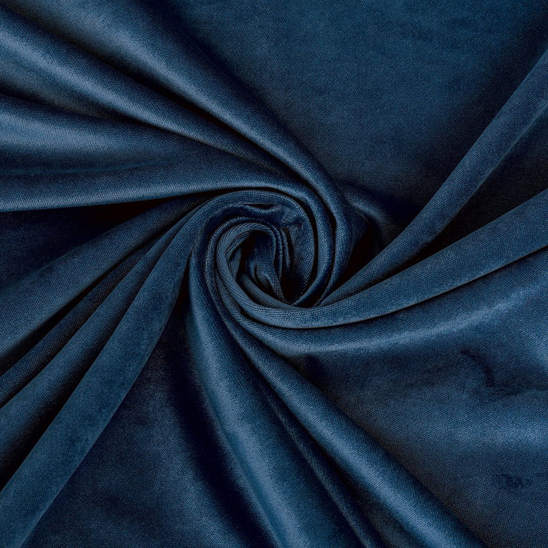 Luxury Matte Velvet Tablecloth, 70" L x 52" W, 42 Honolulu Blue