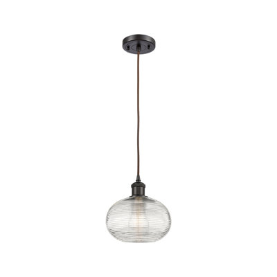 Luminaire suspendu simple à 1 lumière Jerard