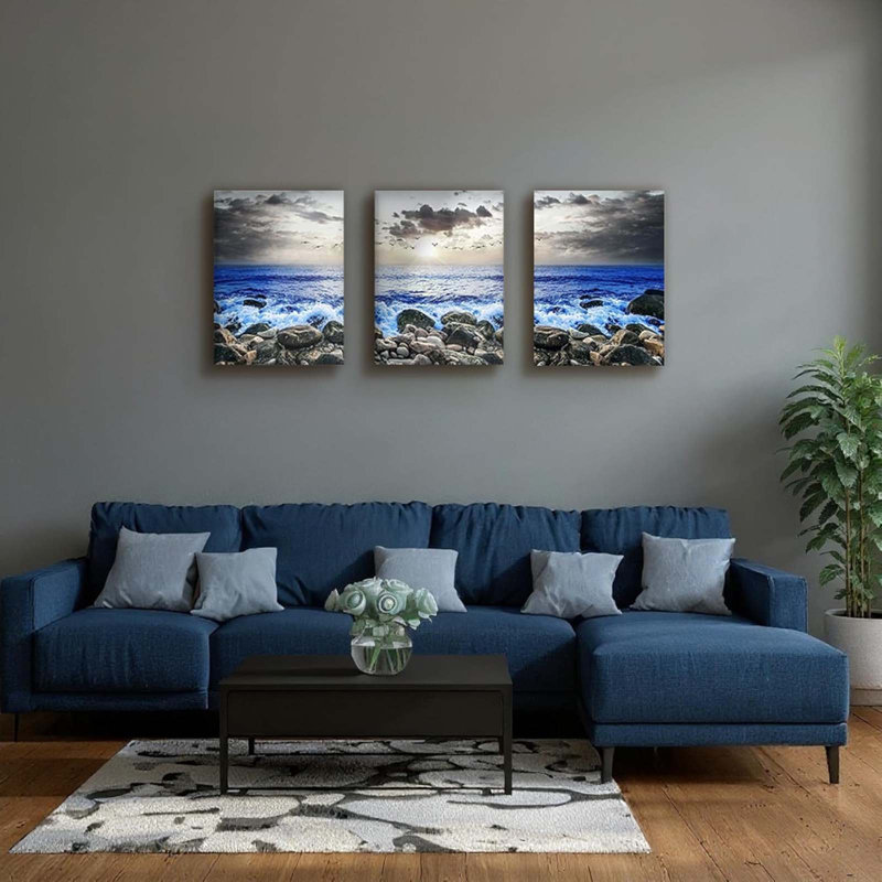 3 Piece Wrapped Canvas Print