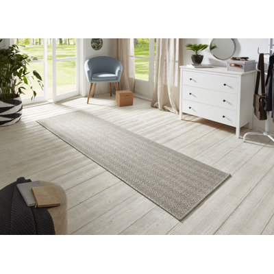 Flatweave Grey Rug