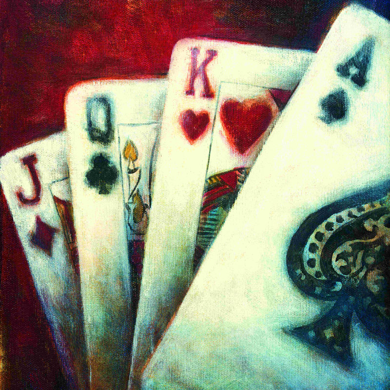 Cartes - Impression sur toile tendue, L 12 po x H 12 po