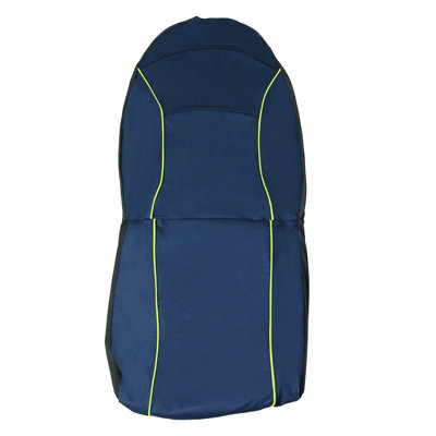 Pet Life Open Road Single Seated Safety Child Pet Cat Dog Car Seat Cover Protector, Blue