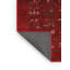 Tapis de zone rouge/brun/crème contemporaine-278157866