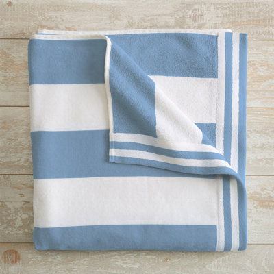 100% Cotton Cabana Stripe Oversized Beach Towels