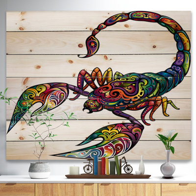 Animal «Cheerful Scorpion», impression
