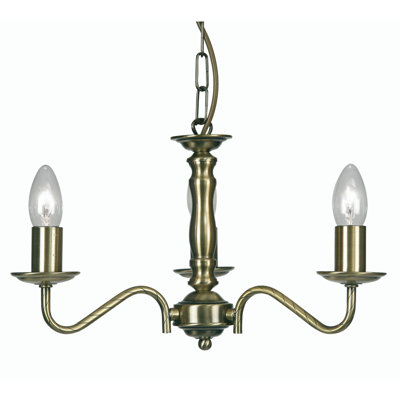 Cleo 3 - Light Candle Style Chandelier