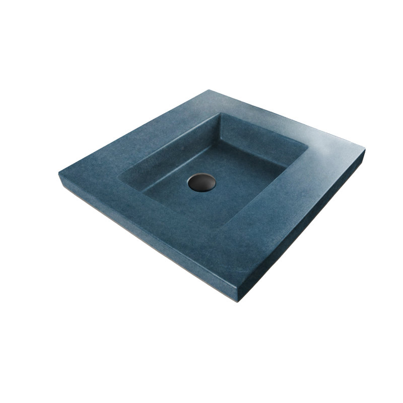 Newterra 24'' L Bathroom Sink, Wall Mounted, Galaxy