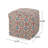 Upholstered Polyester Blend Ottoman