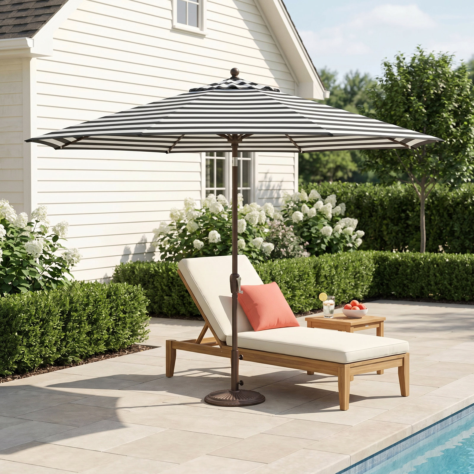 78'' Outdoor Umbrella, Bronze