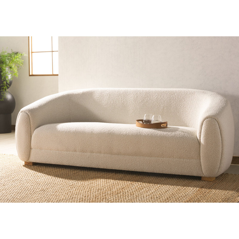 Hampston 89.8" Round Arm Sofa
