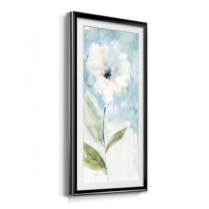 Baiser de l'été I - impression, Papier avec cadre noir, H 14,5 po x l 26,5 po x P 1,5 po