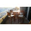 Bauman Outdoor Teak Bar Stool